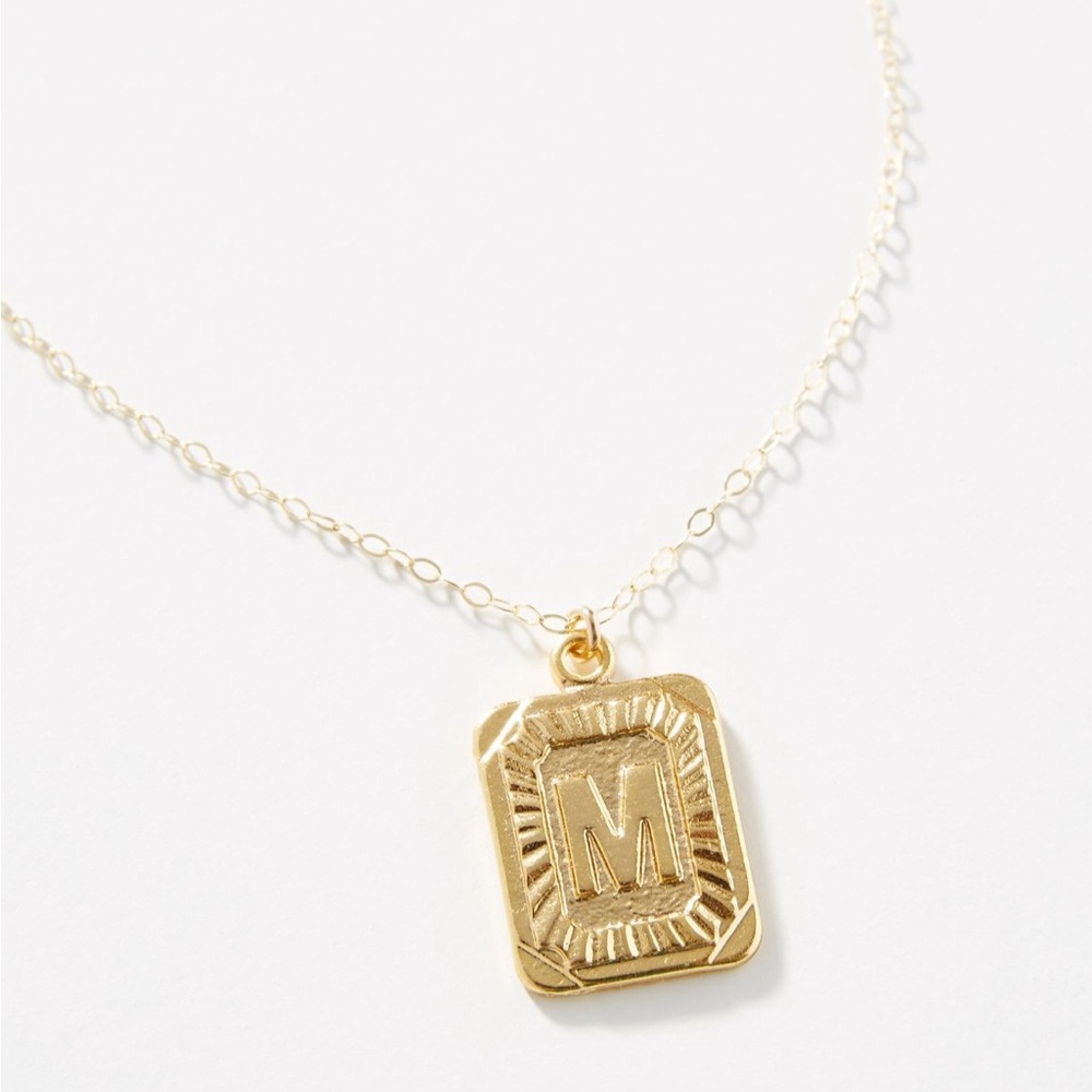 Whim Monogram Pendant Necklace